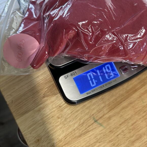 Vintage Champion‎ Athletic Sweatshirt Red Large Men Embroidered Logo Y2K Sweater - Picture 10 of 10